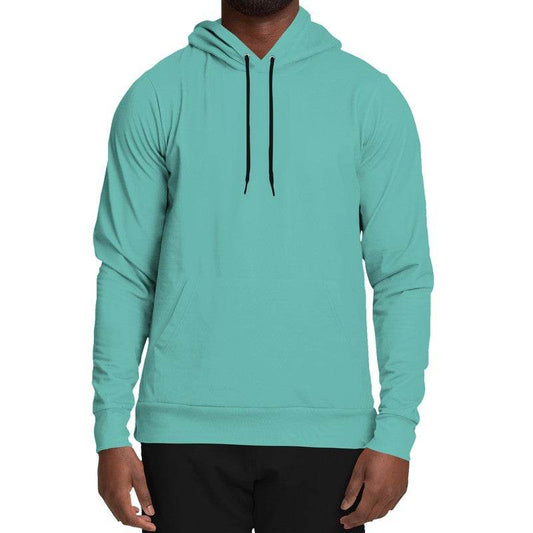 Medium-Light Medium Blue-Green Hoodie (CBG3-ME-ML) - Man Front