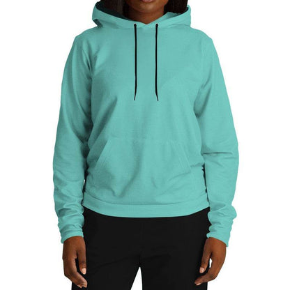 Medium-Light Medium Blue-Green Hoodie (CBG3-ME-ML) - Woman Front