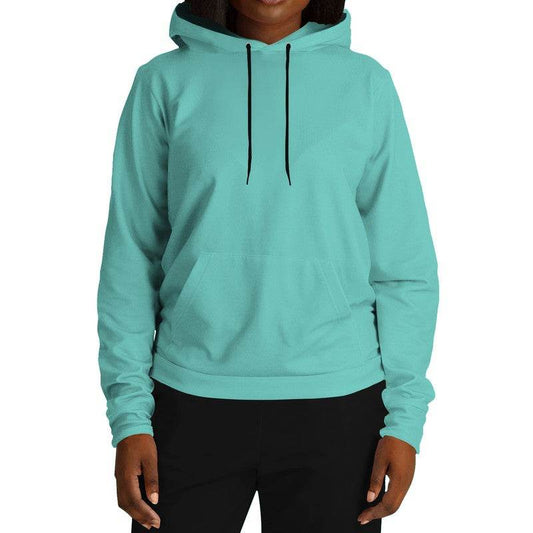 Medium-Light Medium Blue-Green Hoodie (CBG3-ME-ML) - Woman Front