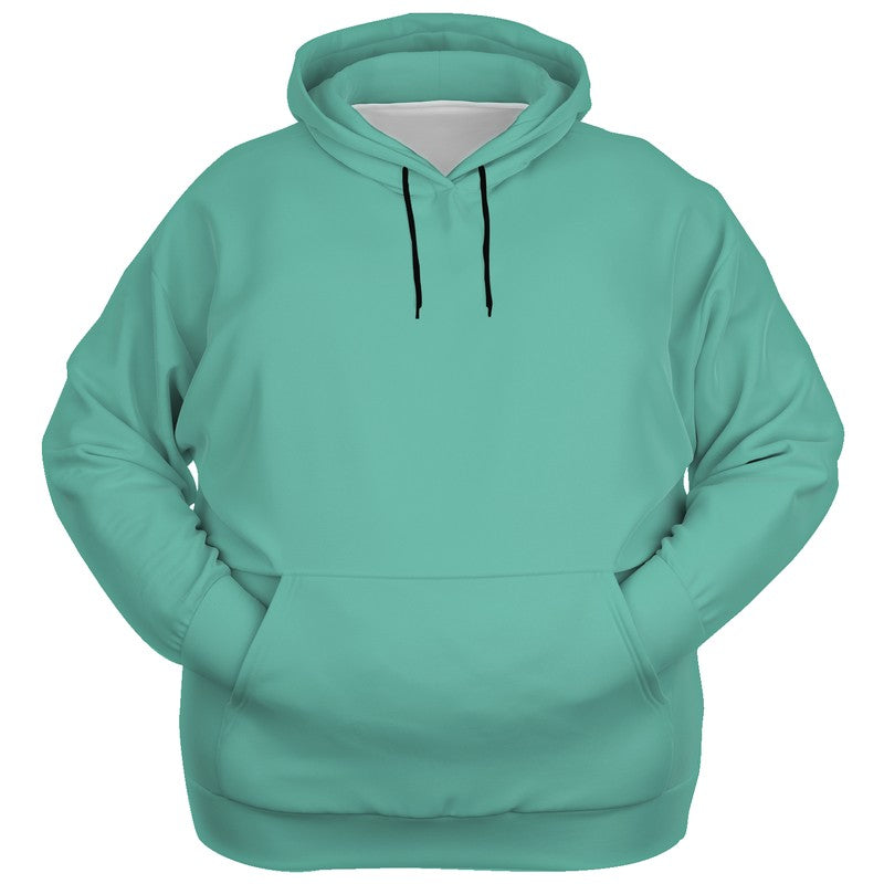 Medium-Light Medium Blue-Green Hoodie PLUS (BG-ME-ML) - Ghost Front PLUS