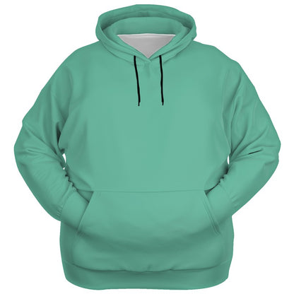 Medium-Light Medium Blue-Green Hoodie PLUS (BGG1-ME-ML) - Ghost Front PLUS