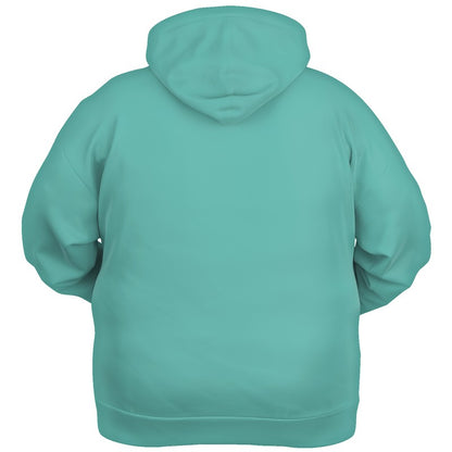Medium-Light Medium Blue-Green Hoodie PLUS (CBG3-ME-ML) - Ghost Back PLUS