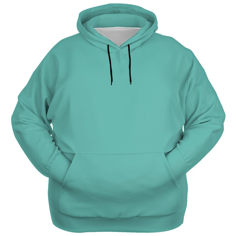 Medium-Light Medium Blue-Green Hoodie PLUS (CBG3-ME-ML) - Ghost Front PLUS