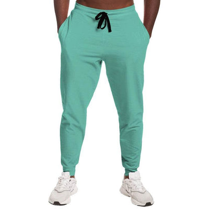 Medium-Light Medium Blue-Green Joggers (BG-ME-ML) - Man Front