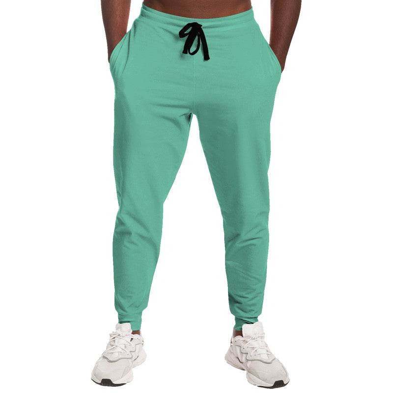Medium-Light Medium Blue-Green Joggers (BGG1-ME-ML) - Man Front