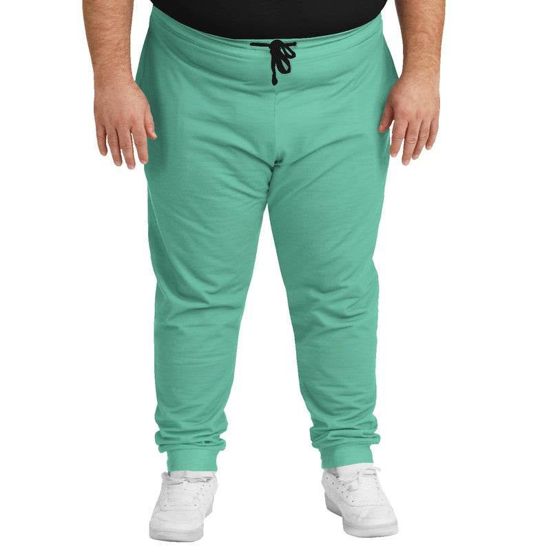 Medium-Light Medium Blue-Green Joggers PLUS (BGG1-ME-ML) - Man Front PLUS