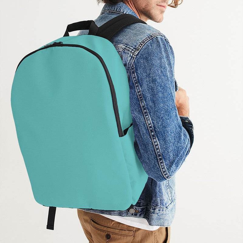 Medium-Light Medium Blue-Green Waterproof Backpack (CBG2-ME-ML) - Man CloseUp