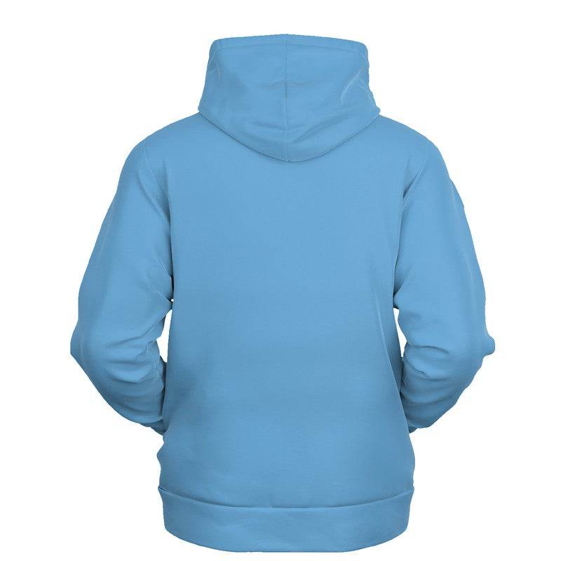 Medium-Light Medium Blue Hoodie (B-ME-ML) - Ghost Back