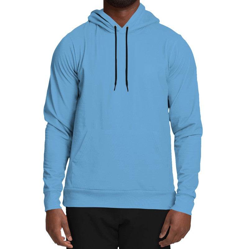 Medium-Light Medium Blue Hoodie (B-ME-ML) - Man Front