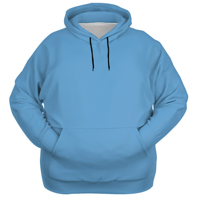 Medium-Light Medium Blue Hoodie PLUS (B-ME-ML) - Ghost Front PLUS