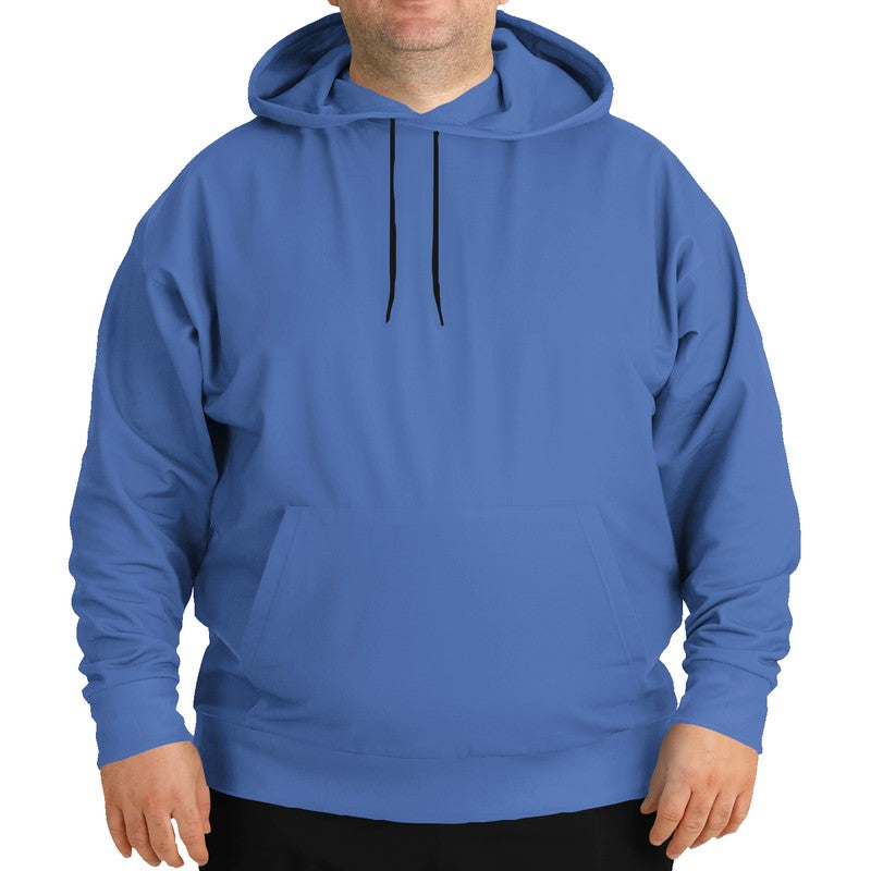 Medium-Light Medium Blue Hoodie PLUS (IB1-ME-ML) - Man Front PLUS