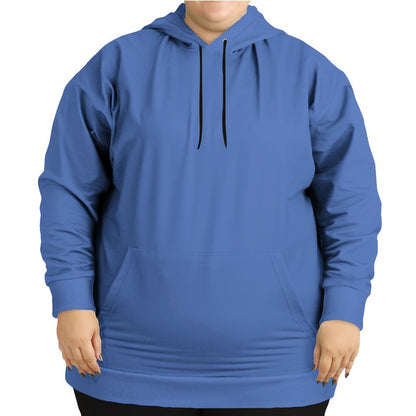 Medium-Light Medium Blue Hoodie PLUS (IB1-ME-ML) - Woman Front PLUS