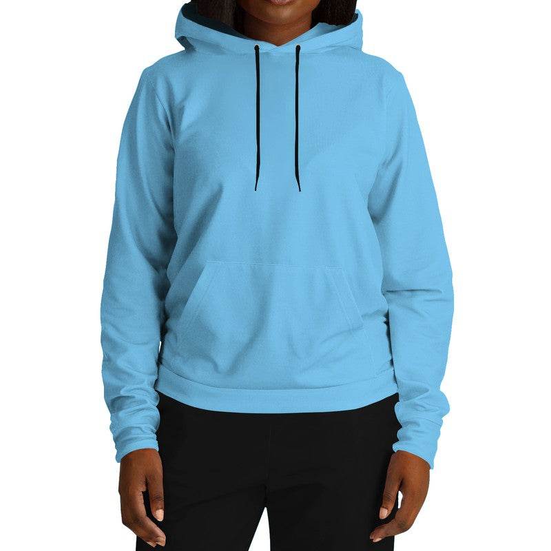 Medium-Light Medium Cyan Hoodie (BC1-ME-ML) - Woman Front