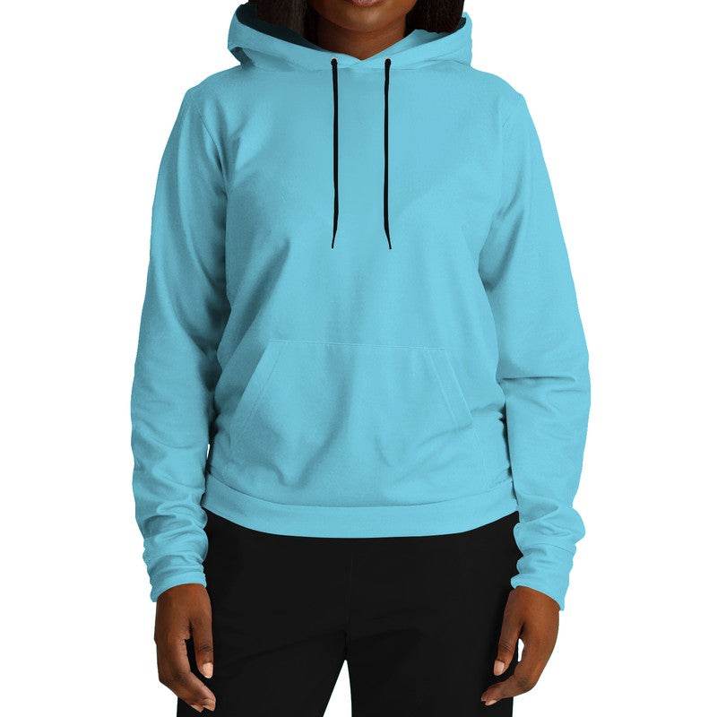 Medium-Light Medium Cyan Hoodie (BC3-ME-ML) - Woman Front