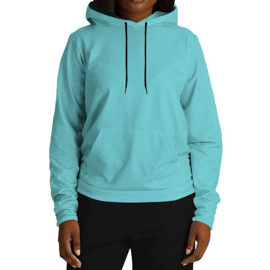 Medium-Light Medium Cyan Hoodie (CBG1-ME-ML) - Woman Front