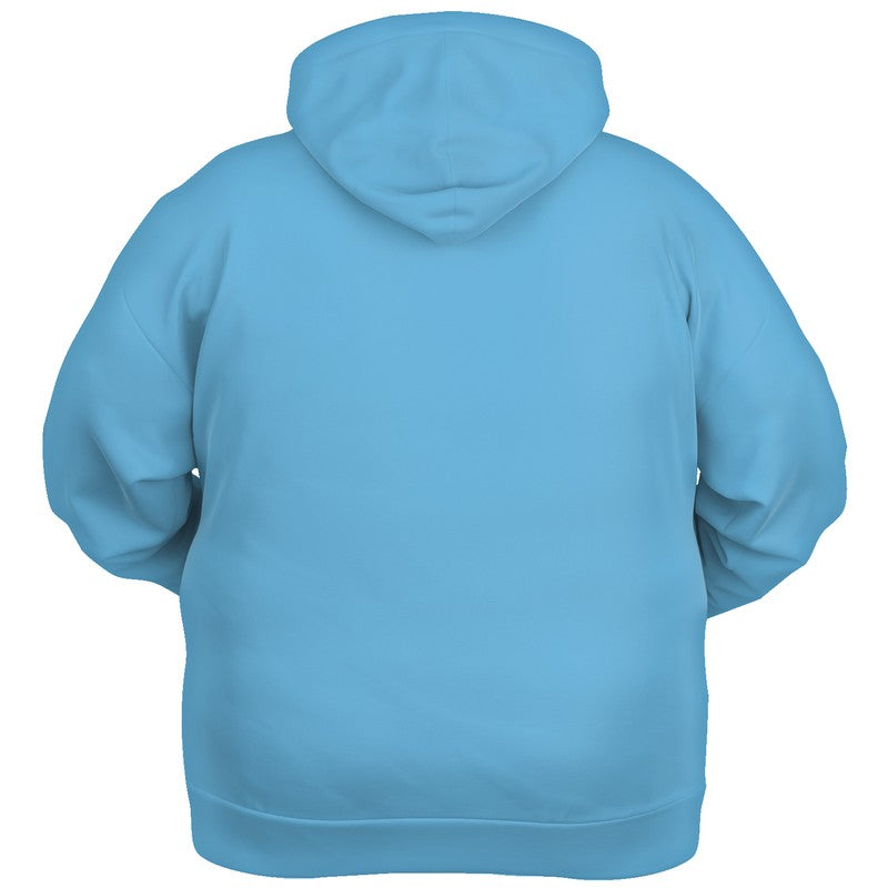 Medium-Light Medium Cyan Hoodie PLUS (BC1-ME-ML) - Ghost Back PLUS