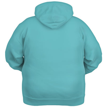 Medium-Light Medium Cyan Hoodie PLUS (CBG1-ME-ML) - Ghost Back PLUS