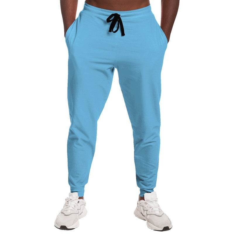 Medium-Light Medium Cyan Joggers (BC1-ME-ML) - Man Front