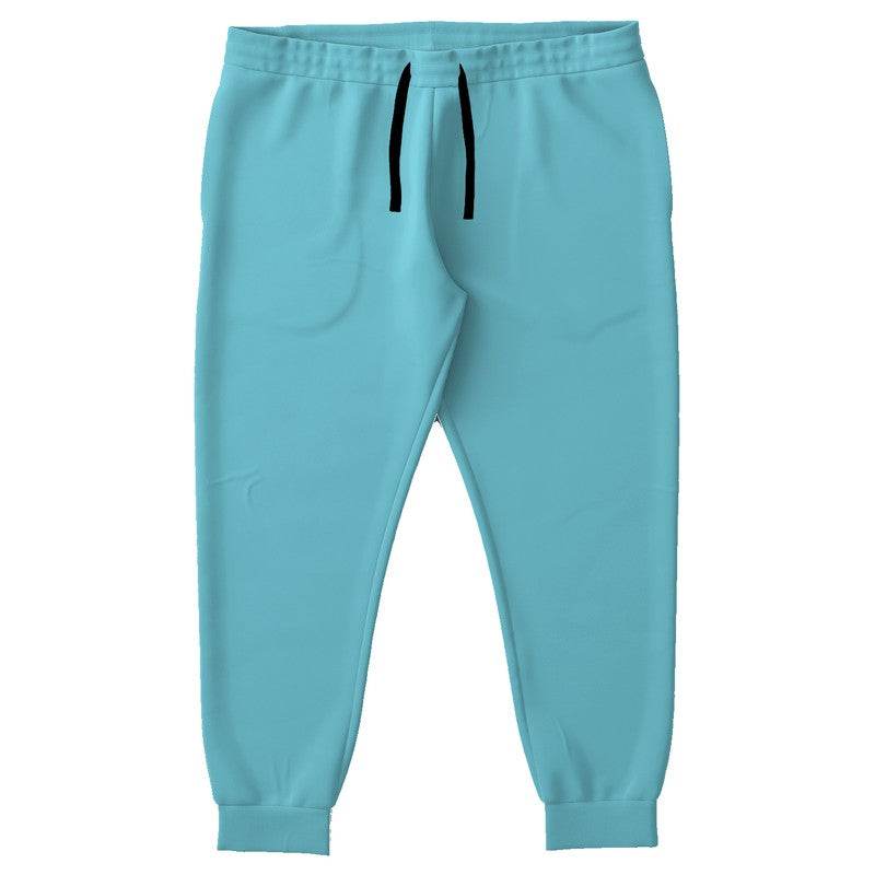 Medium-Light Medium Cyan Joggers PLUS (C-ME-ML) - Front PLUS