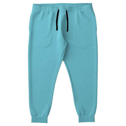 Medium-Light Medium Cyan Joggers PLUS (C-ME-ML) - Front PLUS