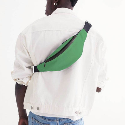 Medium-Light Medium Green Belt Bag (G-ME-ML) - Man Back