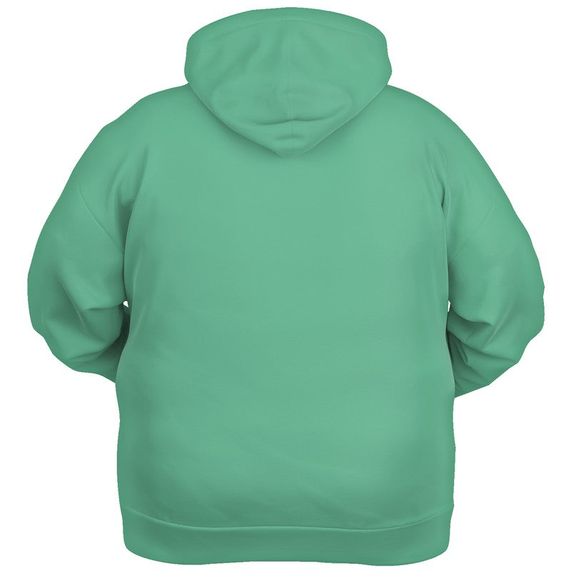 Medium-Light Medium Green Hoodie PLUS (BGG2-ME-ML) - Ghost Back PLUS