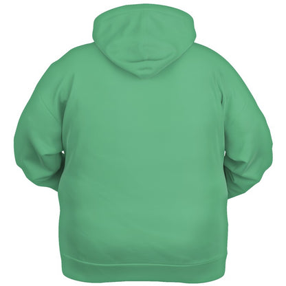 Medium-Light Medium Green Hoodie PLUS (BGG3-ME-ML) - Ghost Back PLUS
