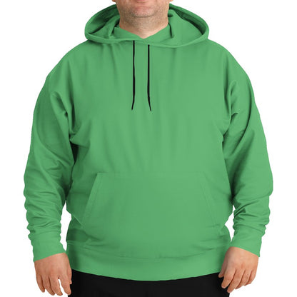 Medium-Light Medium Green Hoodie PLUS (G-ME-ML) - Man Front PLUS