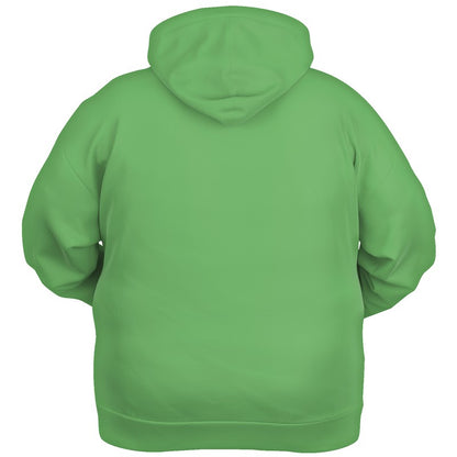 Medium-Light Medium Green Hoodie PLUS (GL1-ME-ML) - Ghost Back PLUS