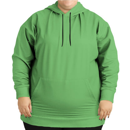 Medium-Light Medium Green Hoodie PLUS (GL1-ME-ML) - Woman Front PLUS