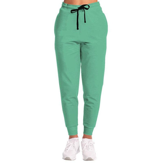 Medium-Light Medium Green Joggers (BGG2-ME-ML) - Woman Front