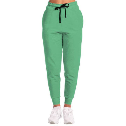 Medium-Light Medium Green Joggers (BGG3-ME-ML) - Woman Front