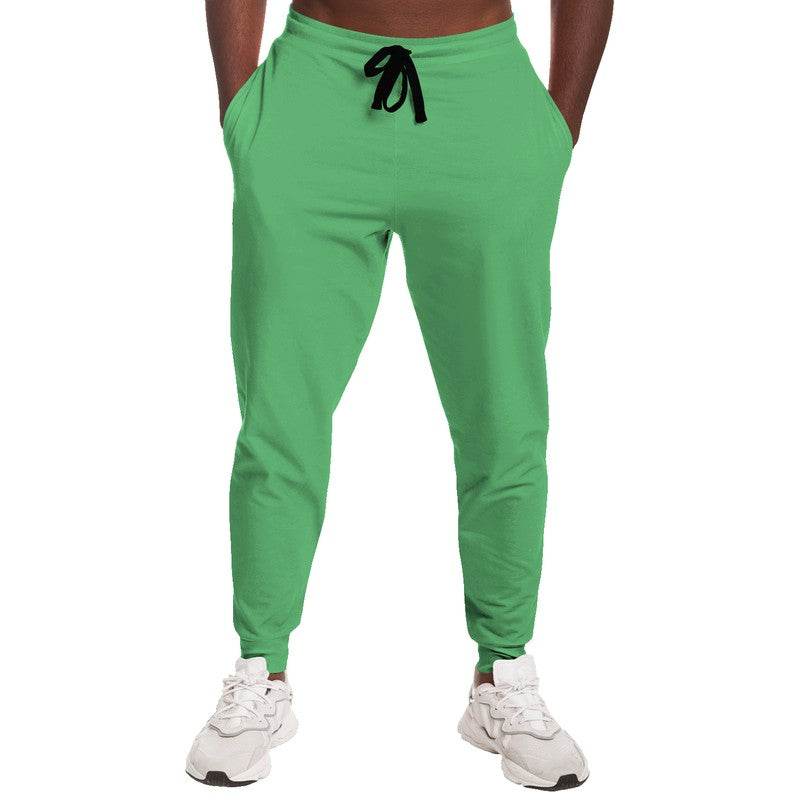 Medium-Light Medium Green Joggers (G-ME-ML) - Man Front