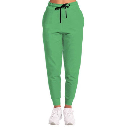 Medium-Light Medium Green Joggers (G-ME-ML) - Woman Front