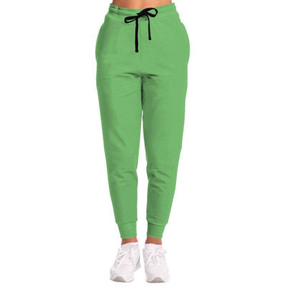 Medium-Light Medium Green Joggers (GL1-ME-ML) - Woman Front