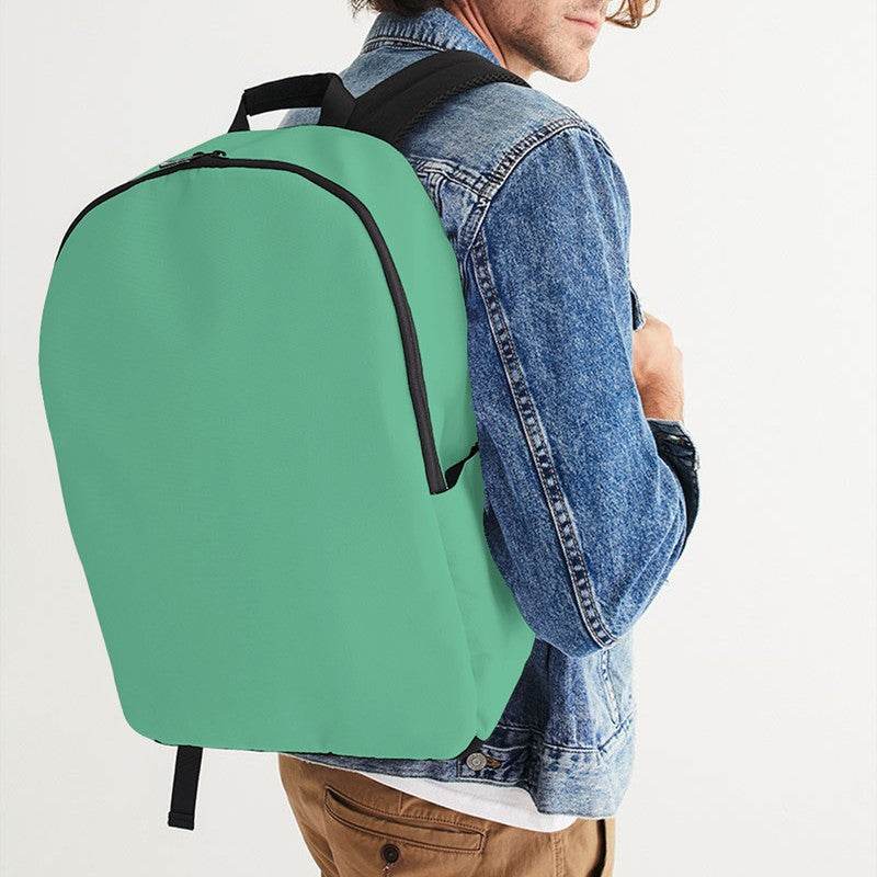 Medium-Light Medium Green Waterproof Backpack (BGG2-ME-ML) - Man CloseUp