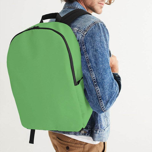 Medium-Light Medium Green Waterproof Backpack (GL1-ME-ML) - Man CloseUp