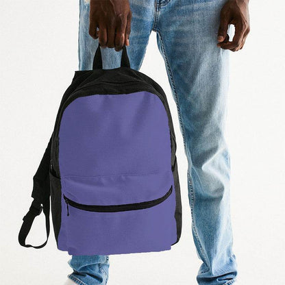 Medium-Light Medium Indigo Canvas Backpack (PUI2-ME-ML) - Man Holding