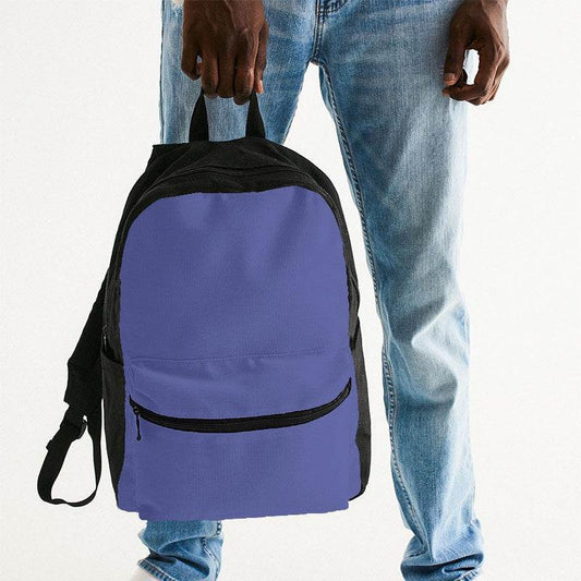 Medium-Light Medium Indigo Canvas Backpack (PUI3-ME-ML) - Man Holding