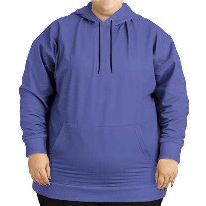 Medium-Light Medium Indigo Hoodie PLUS (PUI3-ME-ML) - Woman Front PLUS