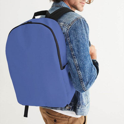 Medium-Light Medium Indigo Waterproof Backpack (I-ME-ML) - Man CloseUp