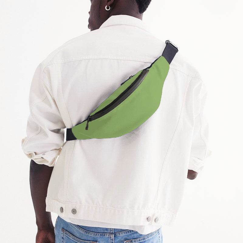 Medium-Light Medium Lime Belt Bag (GL3-ME-ML) - Man Back