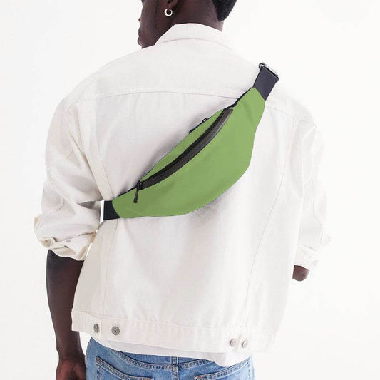Medium-Light Medium Lime Belt Bag (GL3-ME-ML) - Man Back