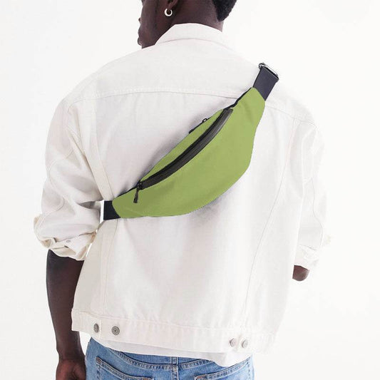 Medium-Light Medium Lime Belt Bag (L-ME-ML) - Man Back