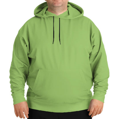 Medium-Light Medium Lime Hoodie PLUS (GL3-ME-ML) - Man Front PLUS