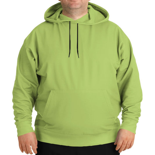Medium-Light Medium Lime Hoodie PLUS (L-ME-ML) - Man Front PLUS
