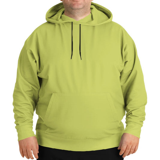 Medium-Light Medium Lime Hoodie PLUS (LY1-ME-ML) - Man Front PLUS