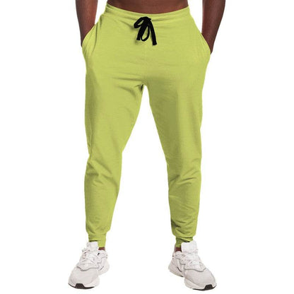 Medium-Light Medium Lime Joggers (LY1-ME-ML) - Man Front