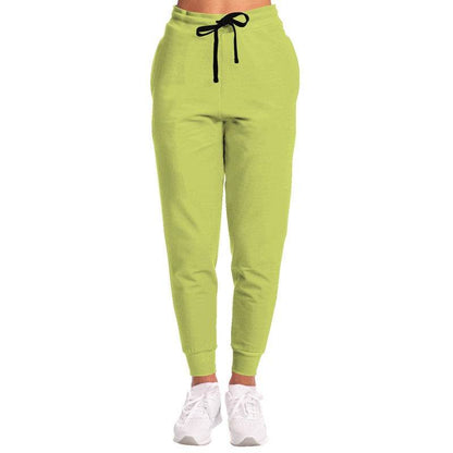 Medium-Light Medium Lime Joggers (LY1-ME-ML) - Woman Front