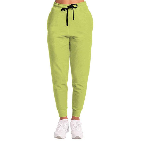 Medium-Light Medium Lime Joggers (LY1-ME-ML) - Woman Front